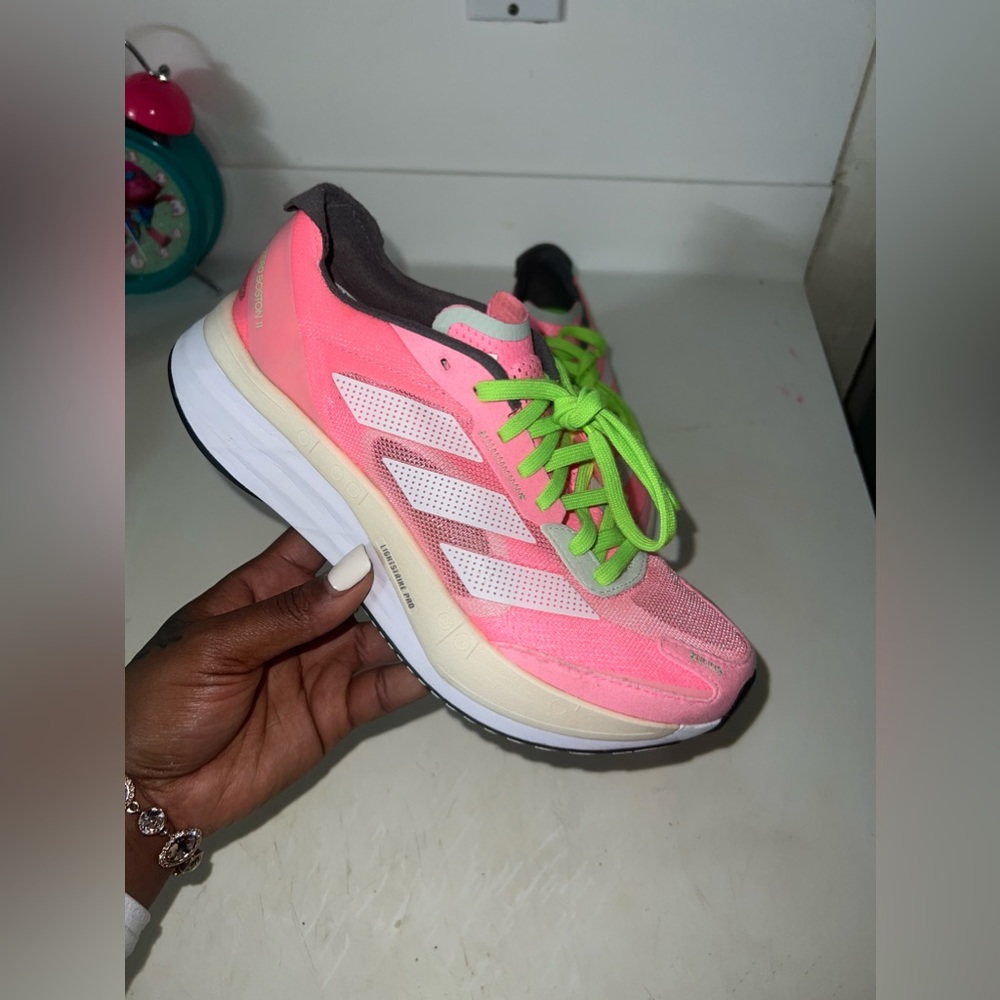 Adidas sneakers.